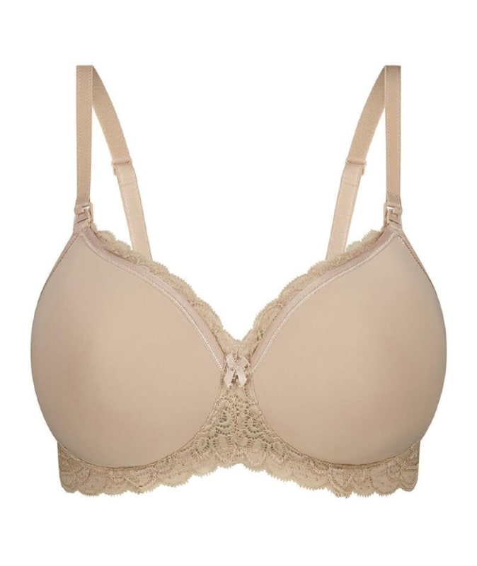 Triumph Gorgeous Mama Lace Maternity & Nursing Wire-free Bra - Nude Bras