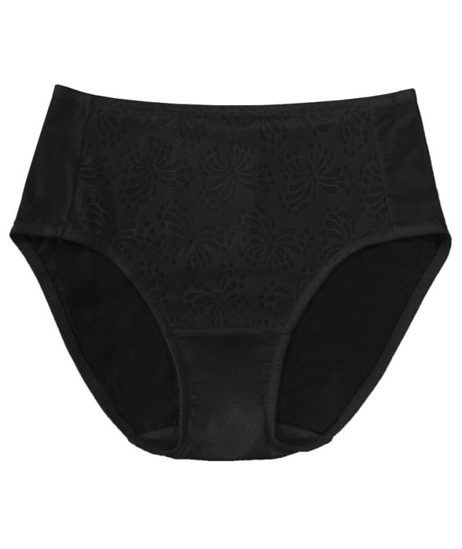 Triumph Lady Minimiser Maxi Brief - Black Knickers