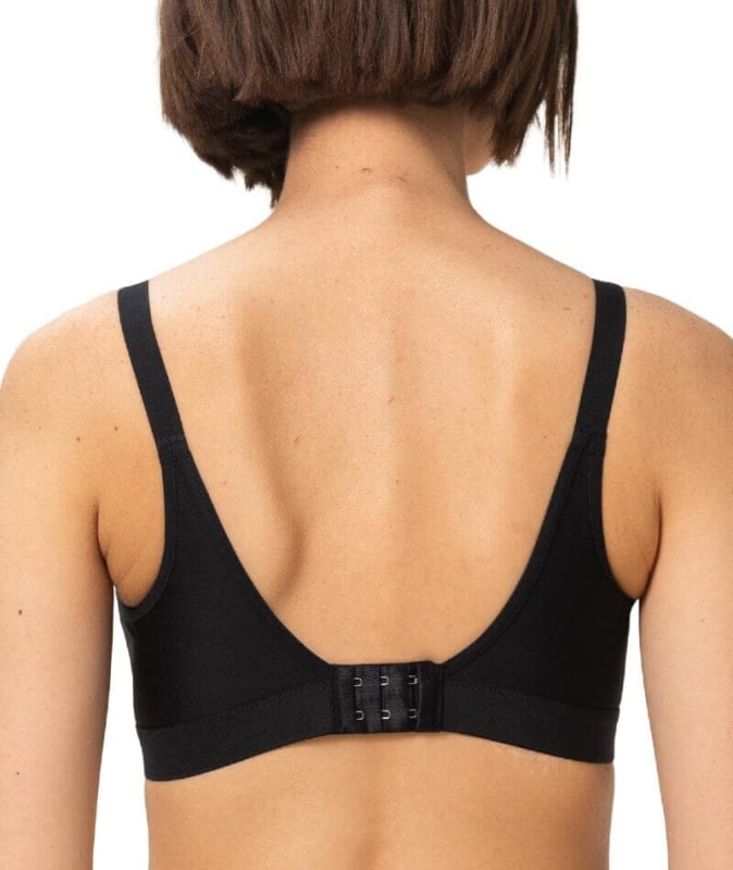 Triumph Triaction Wellness Wire-free Sports Bra - Black Bras