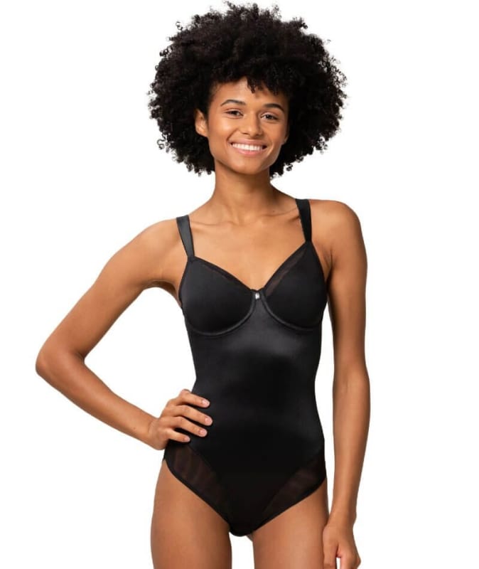Triumph True Shape Sensation Body Suit - Black Bodysuits & Basques