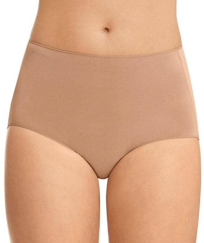 Jockey No Panty Line Promise Tactel Full Brief - Flesh Knickers 8