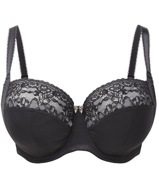 Sculptresse Chi Chi Underwired Balconnet Bra Black - Black