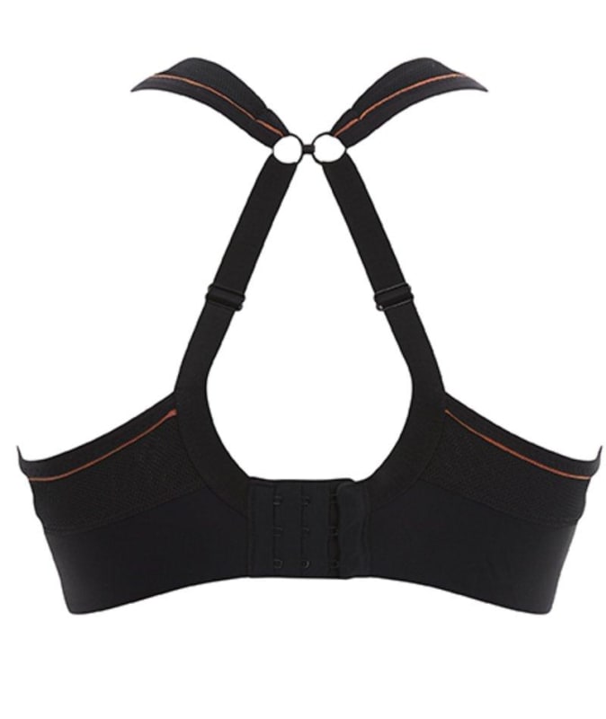 Sculptresse Non Padded Underwired Sports Bra - Black 