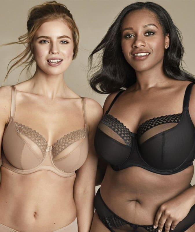 Panache Asher Balconnet Bra - Black