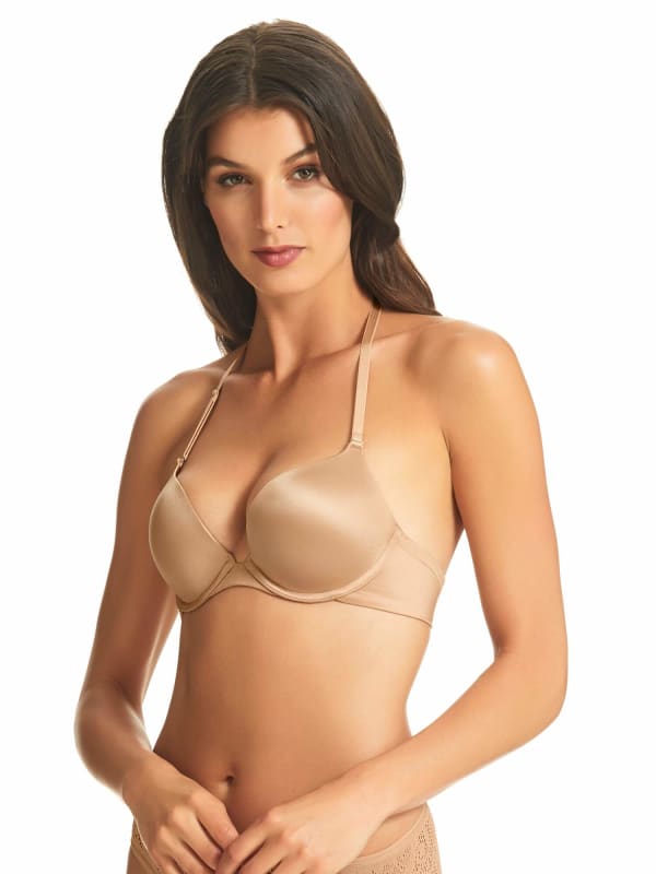 Finelines Refined 5 Way Convertible Push Up Bra - Nude Bras 