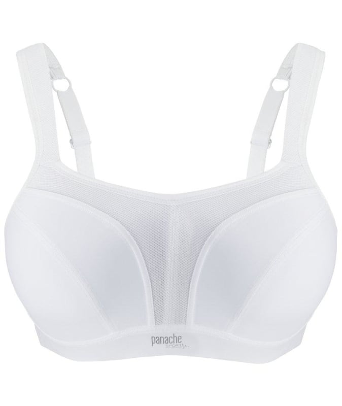 Panache Sport Underwired Sports Bra - White 