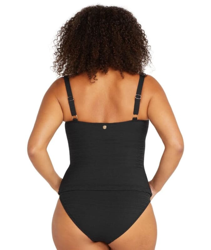 Artesands Aria Botticelli C-DD Cup Tankini Top - Black Swim