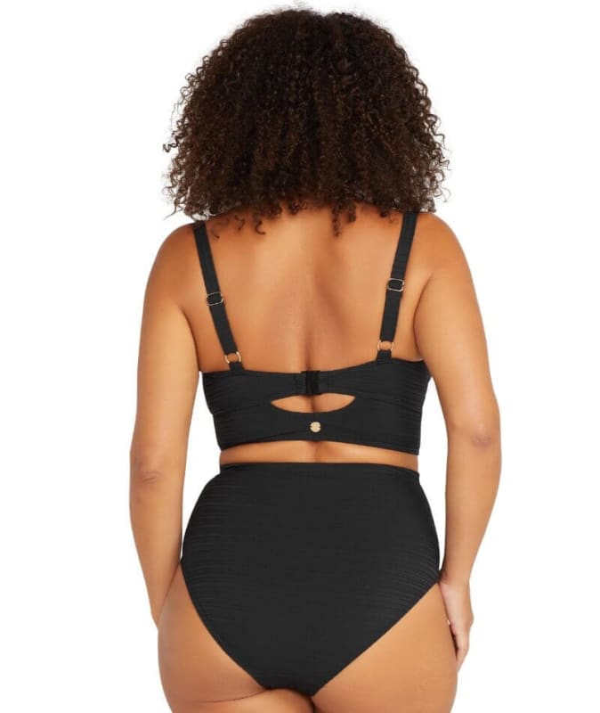 Artesands Aria Renoir High Waist Swim Brief - Black Swim