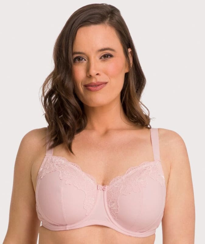 Ava & Audrey Jacqueline Full Cup Underwired Bra - Blush Bras