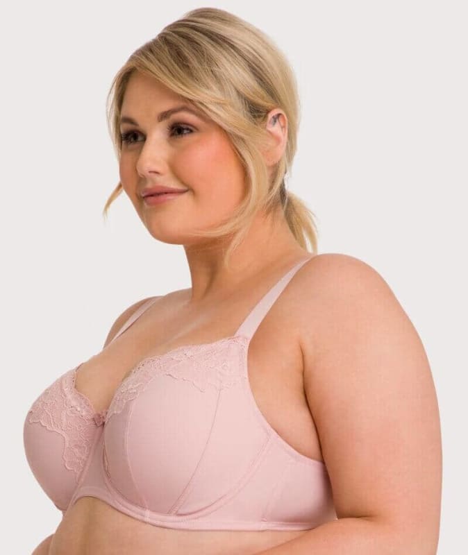 Ava & Audrey Jacqueline Full Cup Underwired Bra - Blush Bras