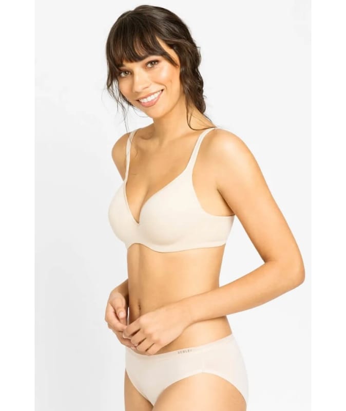 Berlei Barely There Cotton Rich Bra - Soft Powder- Soft Powder Bras