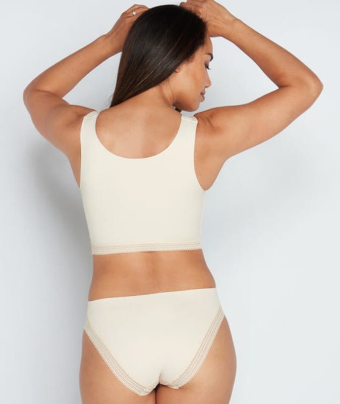 Bendon Comfit Collection Crop Top Bra - Novelle Peach Bras 