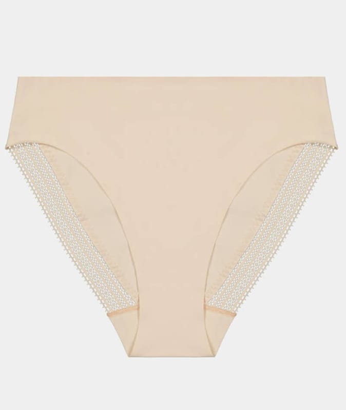 Bendon Comfit Collection High Cut Brief - Novelle Peach Knickers 
