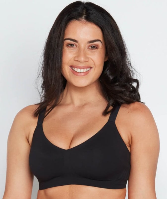 Bendon Comfit Collection Wire-free Bra - Black Bras