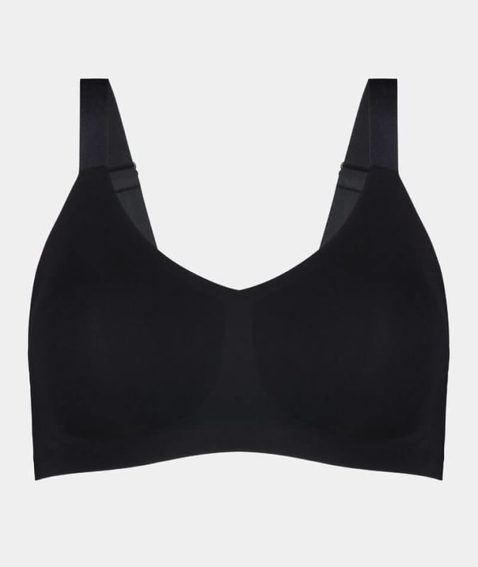 Bendon Comfit Collection Wire-free Bra - Black Bras 