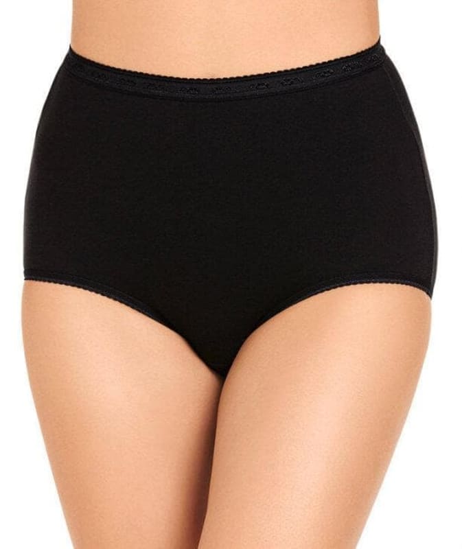 Bendon Freedom Maxi Brief - Black Knickers