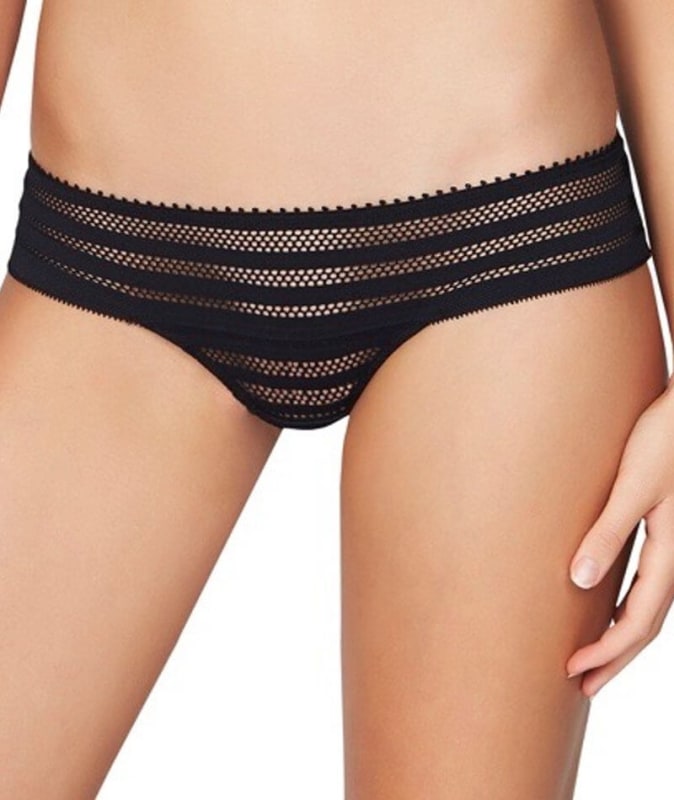 Me. by Bendon Morning Lola Boyleg Brief - Black Knickers
