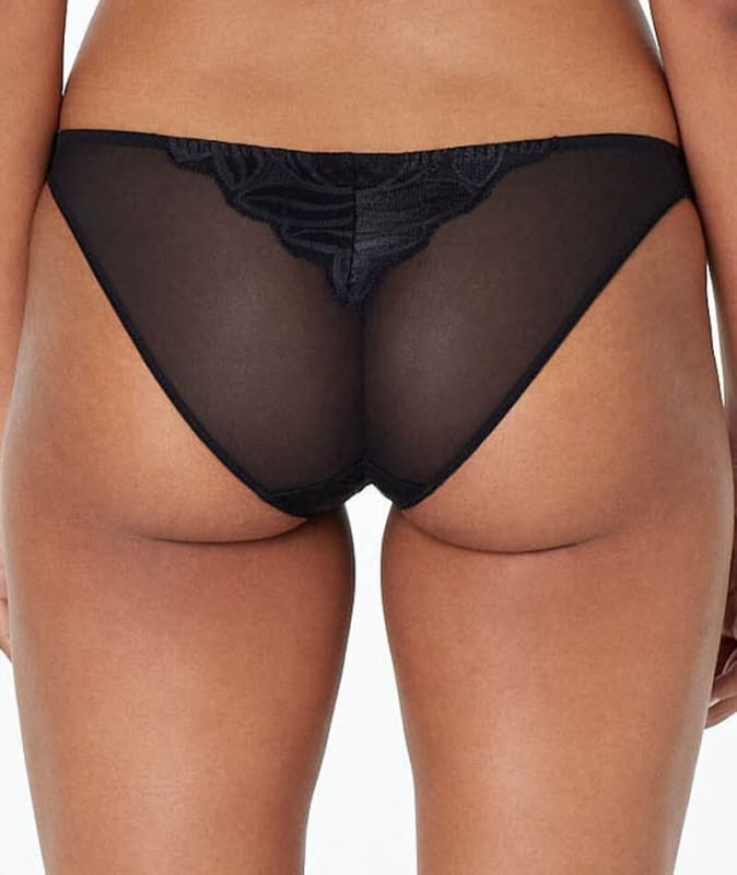 Me. by Bendon Sienna Siesta Bikini Brief - Black Knickers 