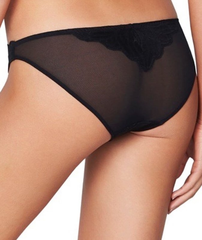 Me. by Bendon Sienna Siesta Bikini Brief - Black Knickers 