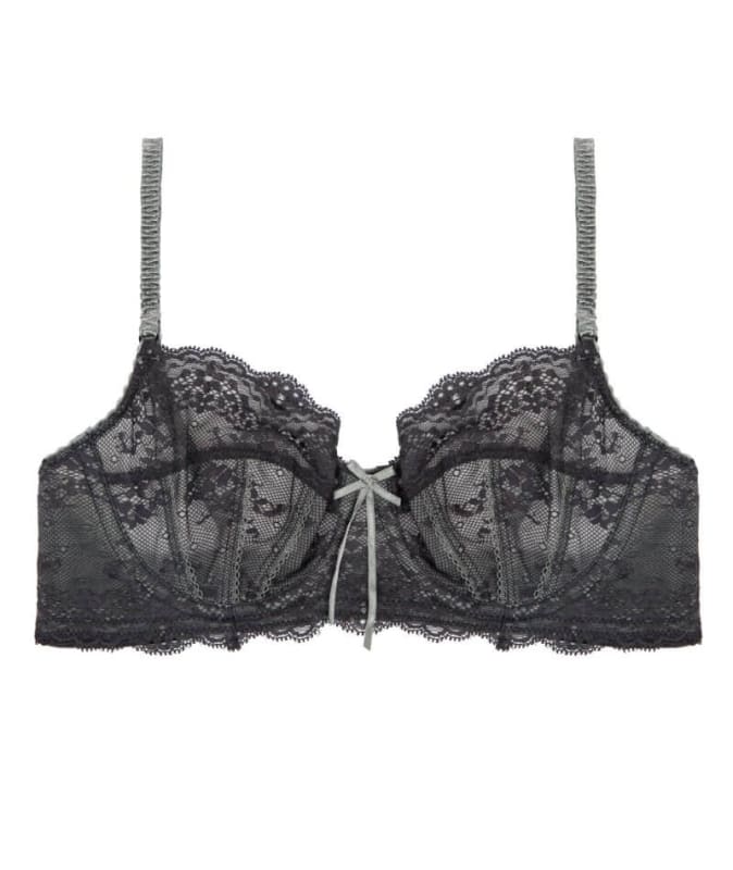 Me. by Bendon Sofia Underwire Bra - Jet/Pewter Bras