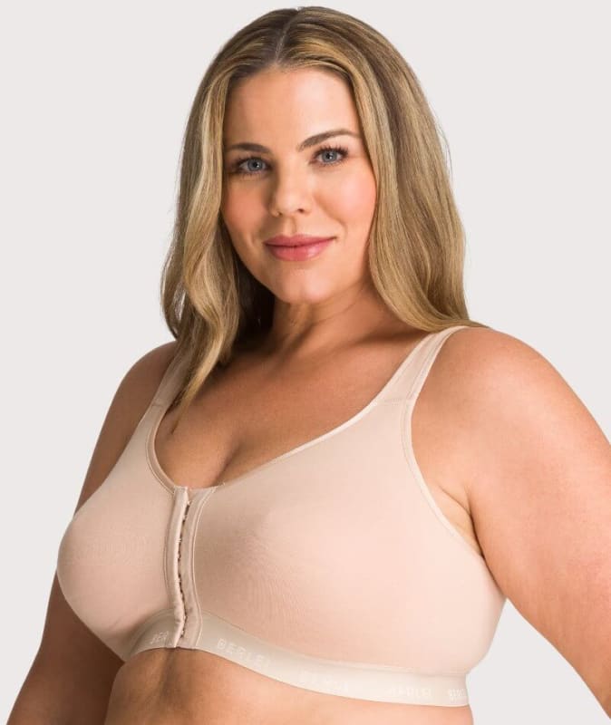 Berlei Post Surgery Front Opening Wire-Free Bra - Nude Bras 
