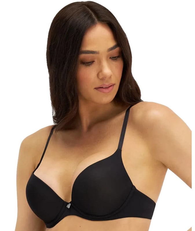 Berlei Temple Luxe Smooth Level 2 Push Up Bra - Black Bras 