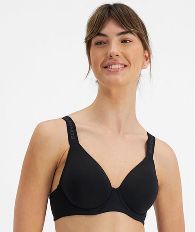 Bonds Move Contour Bra - Black Bras