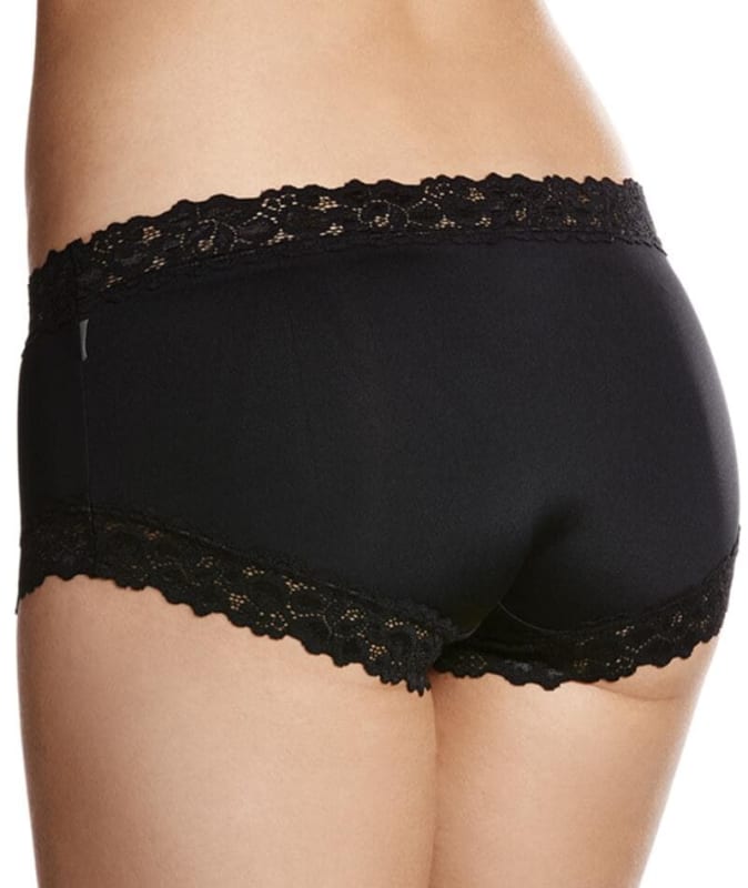 Jockey Parisienne Classic Boyleg - Black Knickers