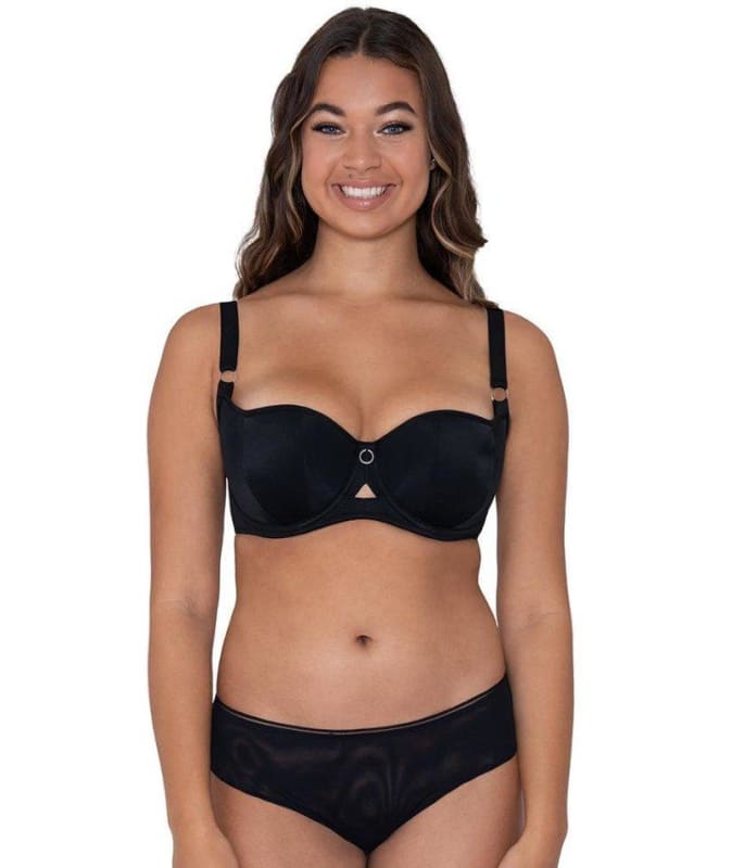 Curvy Kate Boost Me Up Padded Balcony Bra - Black Bras 