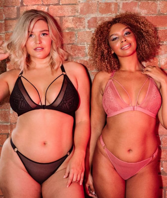 Curvy Kate Front and Centre Bralette - Black Bras 