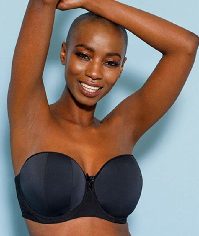 Curvy Kate Luxe Strapless Bra - Black Bras 