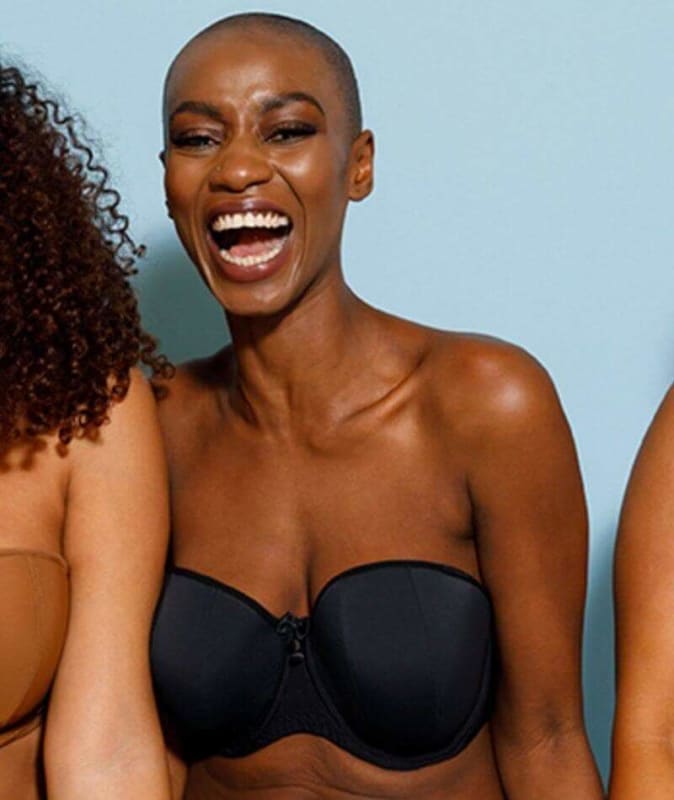 Curvy Kate Luxe Strapless Bra - Black Bras 