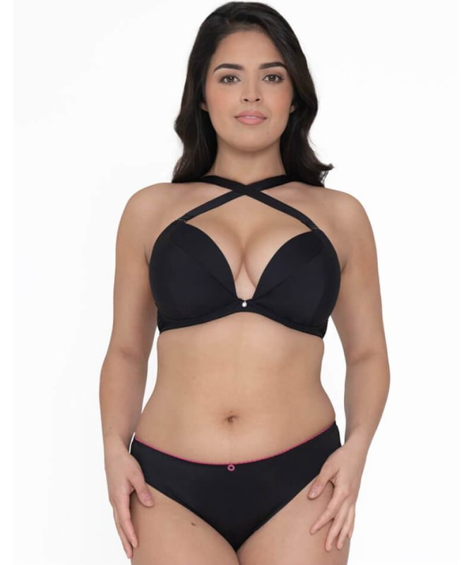Curvy Kate SuperPlunge Multiway Plunge Bra - Black Bras 