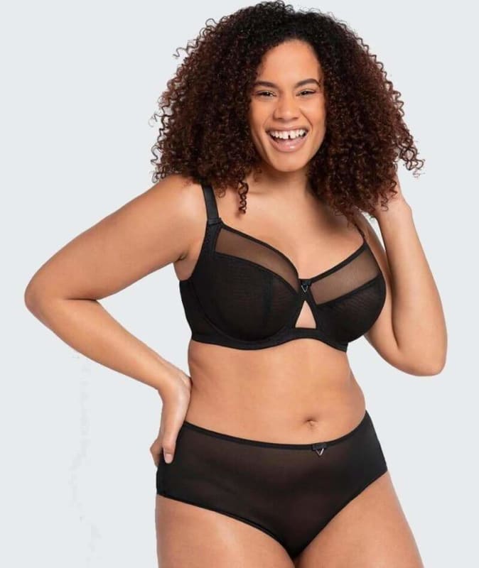 Curvy Kate Victory Balcony Bra - Black Bras 