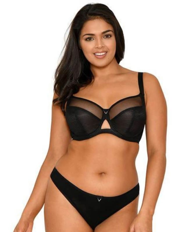 Curvy Kate Victory Balcony Bra - Black Bras 