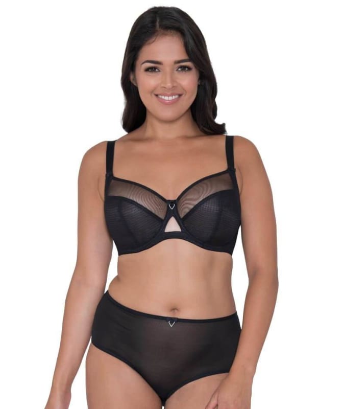 Curvy Kate Victory Balcony Bra - Black Bras 