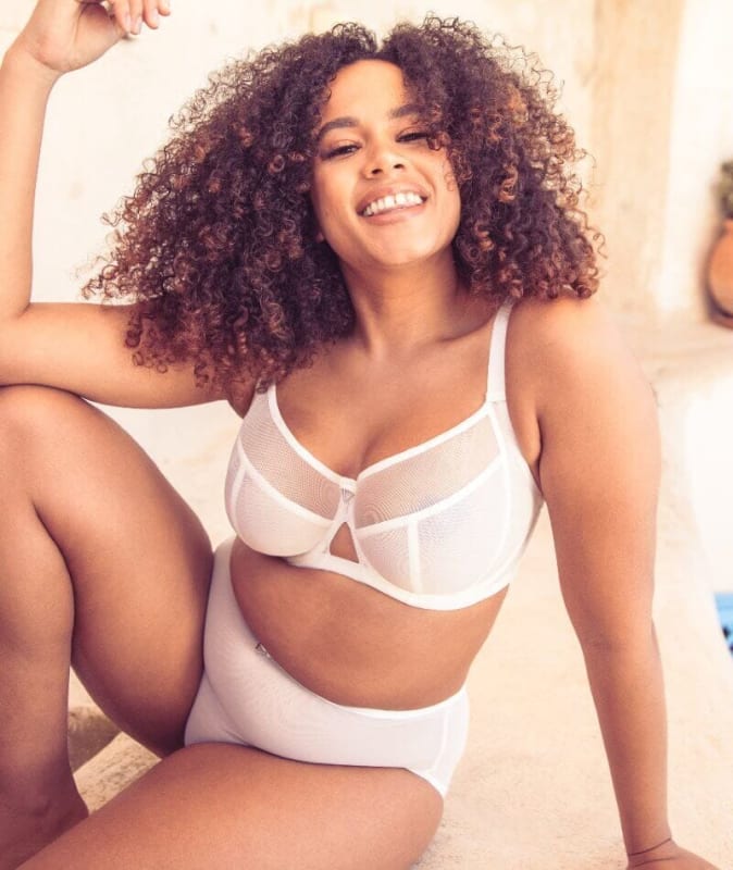 Curvy Kate Victory Balcony Bra - White Bras