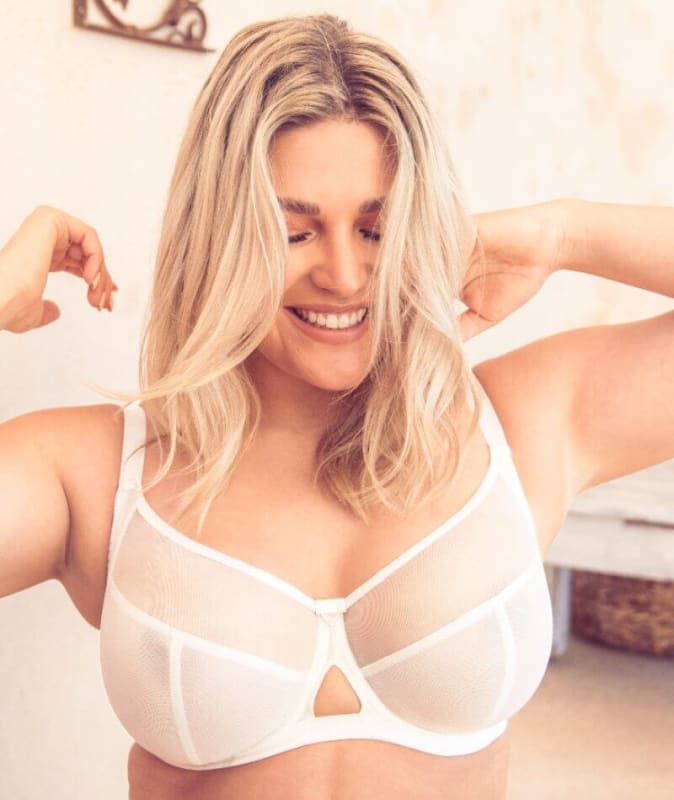 Curvy Kate Victory Balcony Bra - White Bras 