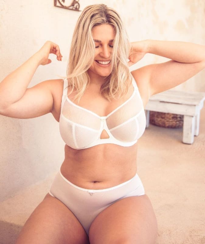Curvy Kate Victory Balcony Bra - White Bras