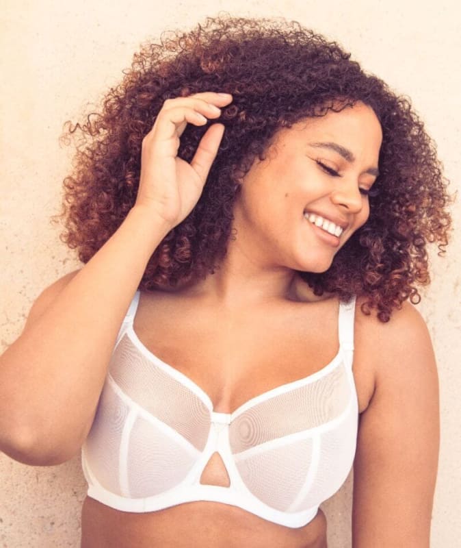 Curvy Kate Victory Balcony Bra - White Bras