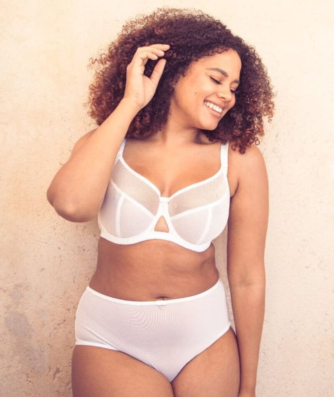 Curvy Kate Victory Balcony Bra - White Bras