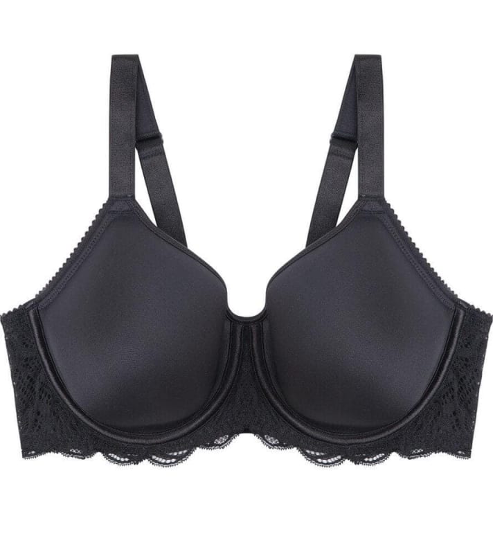 Fayreform Lace Perfect Contour Spacer Bra - Black Bras 
