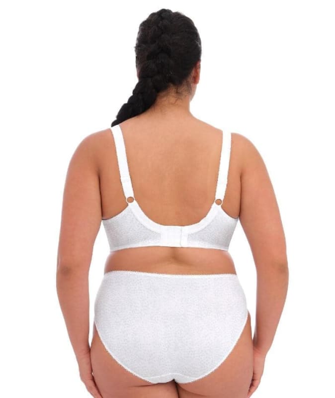 Elomi Morgan Underwire Banded Bra - White Bras