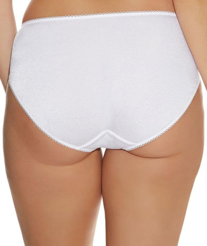 Elomi Cate Brief - White Knickers