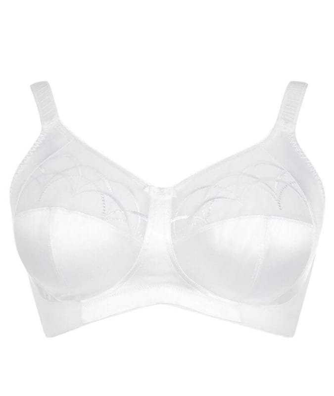Elomi Cate Soft Cup Bra - White Bras 