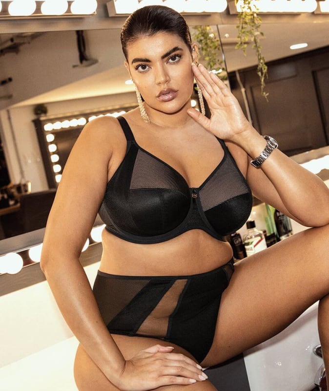 Elomi Kintai Full Brief - Black Knickers 