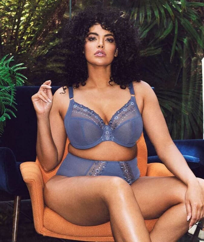 Elomi Matilda Full Brief - Denim Daisy Knickers