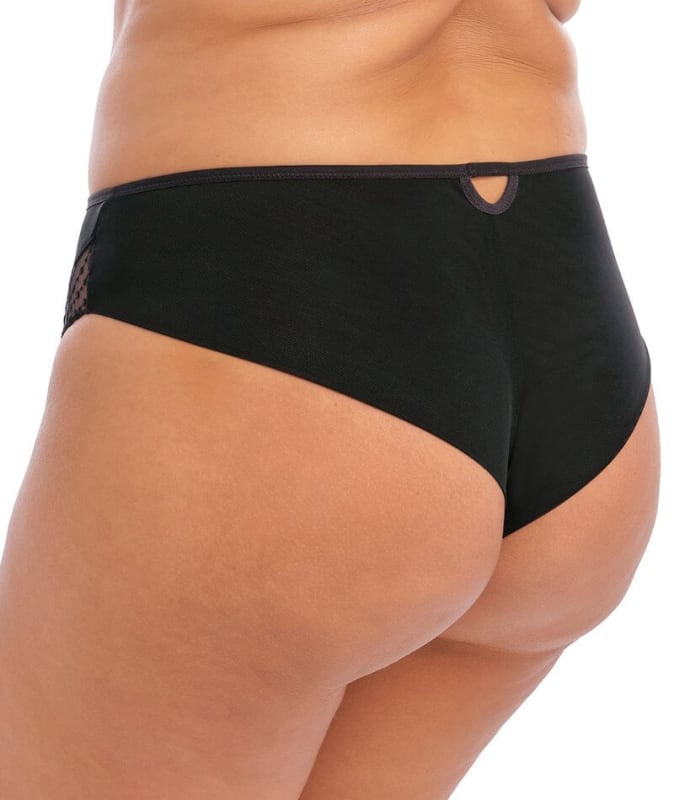 Elomi Priya Brazilian Brief - Black Knickers