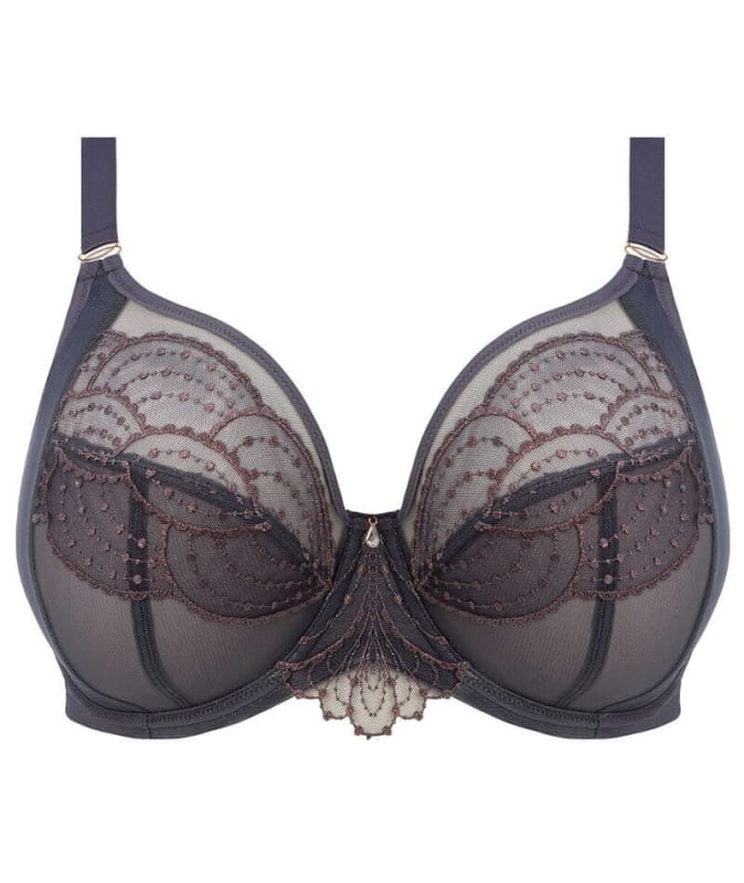 Elomi Priya Underwired Plunge Bra - Storm Bras