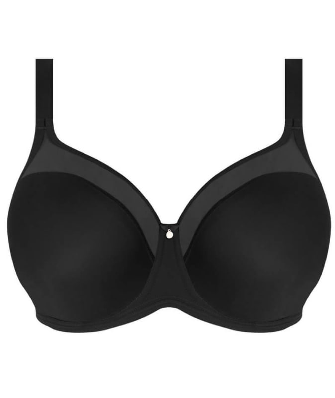 Elomi Smooth Underwire Moulded T-Shirt Bra - Black Bras 